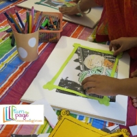 Mo Willems style illustrations - Knuffle Bunny