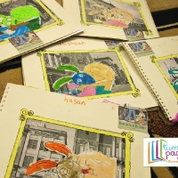 Learning - Illustration style - Knuffle Bunny by Mo Willems