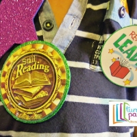 Reading achievement badges
